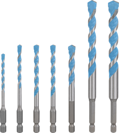 Bosch EXPERT HEX-9 多功能建筑钻头套装 7 件。.